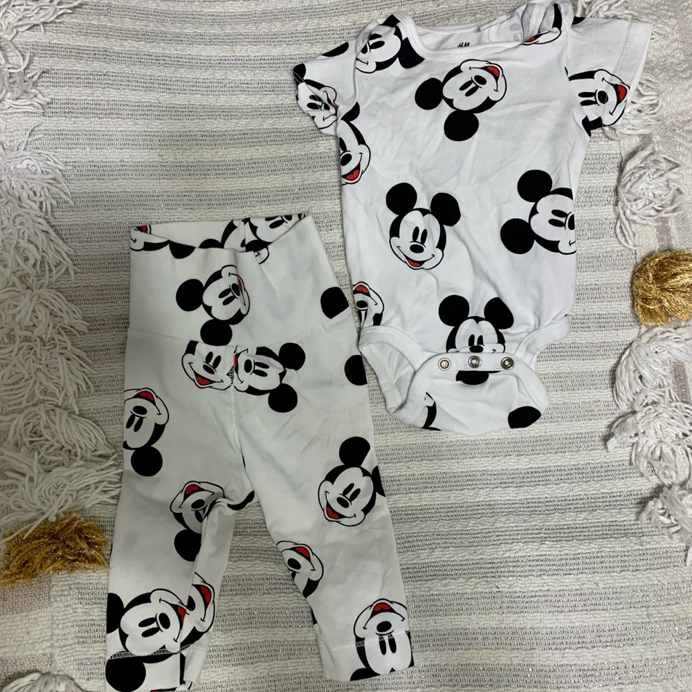 Mickey Mouse baby outfit